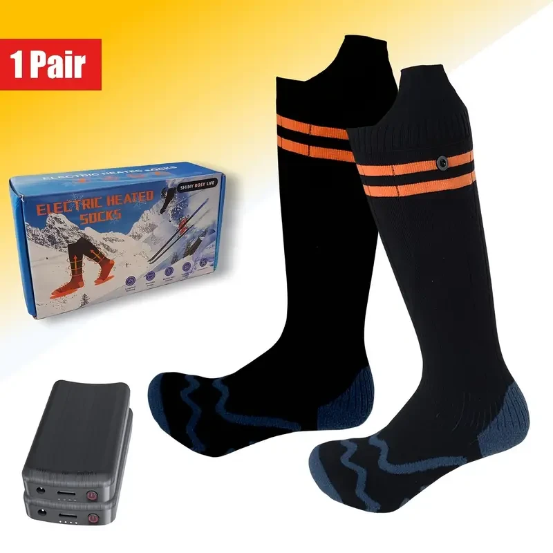 1 Pair SHINY ROSY LIFE Heated Socks for Men & Women