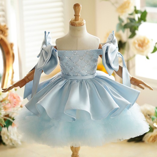 Princess Dress Birthday Party Piano Performance Costume