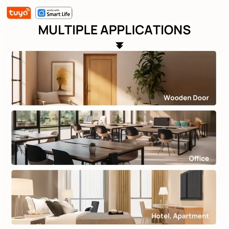 Tuya Smart Handle Door Lock