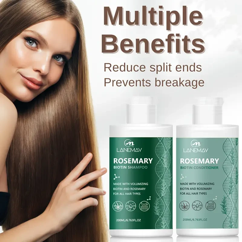 Rosemary & Biotin Shampoo And Conditioner Set