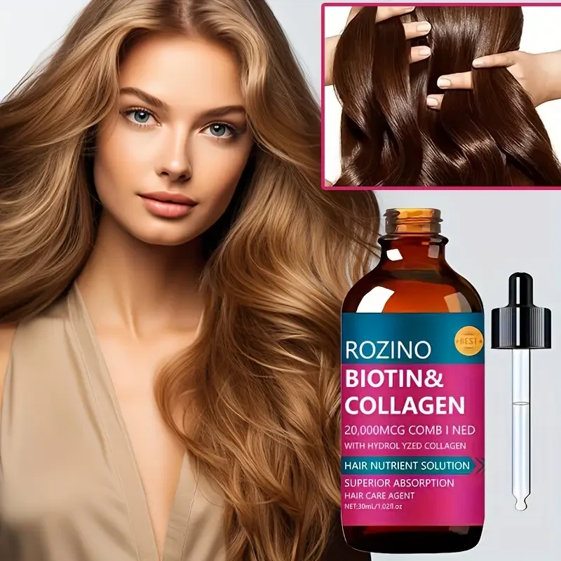 Biotin collagen hair care essential oil
