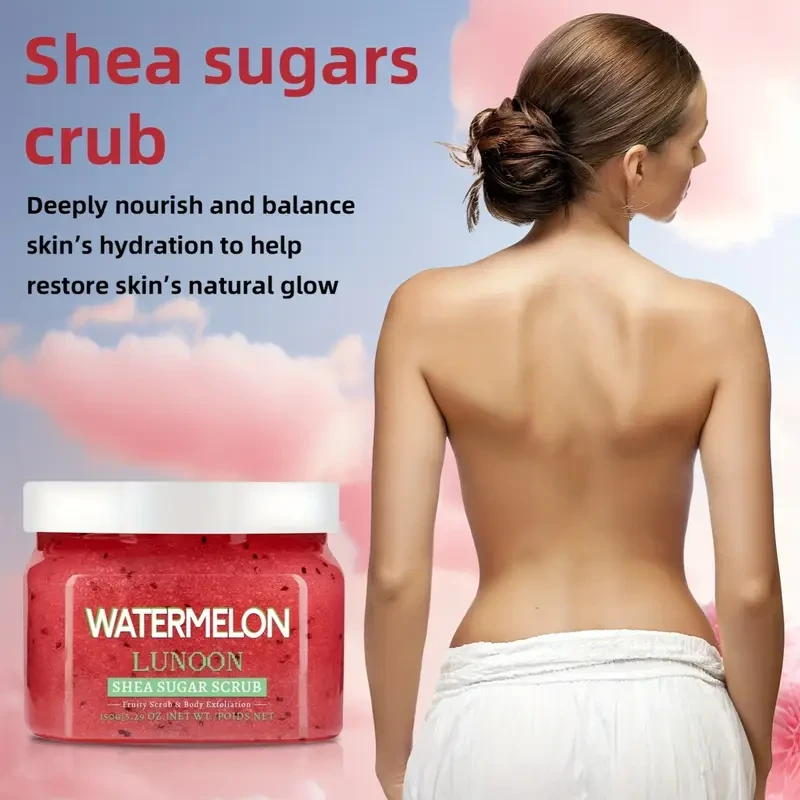 1pc Watermelon LUNOON Shea Sugar Scrub