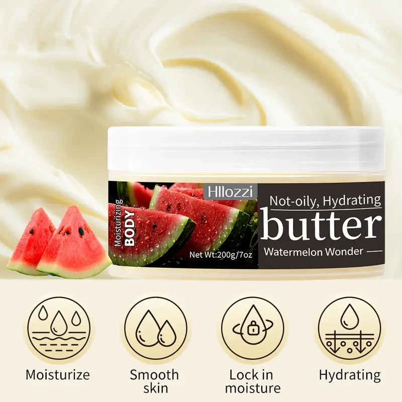 Hllozzi 200g/7oz Watermelon Body Lotion with Scoop