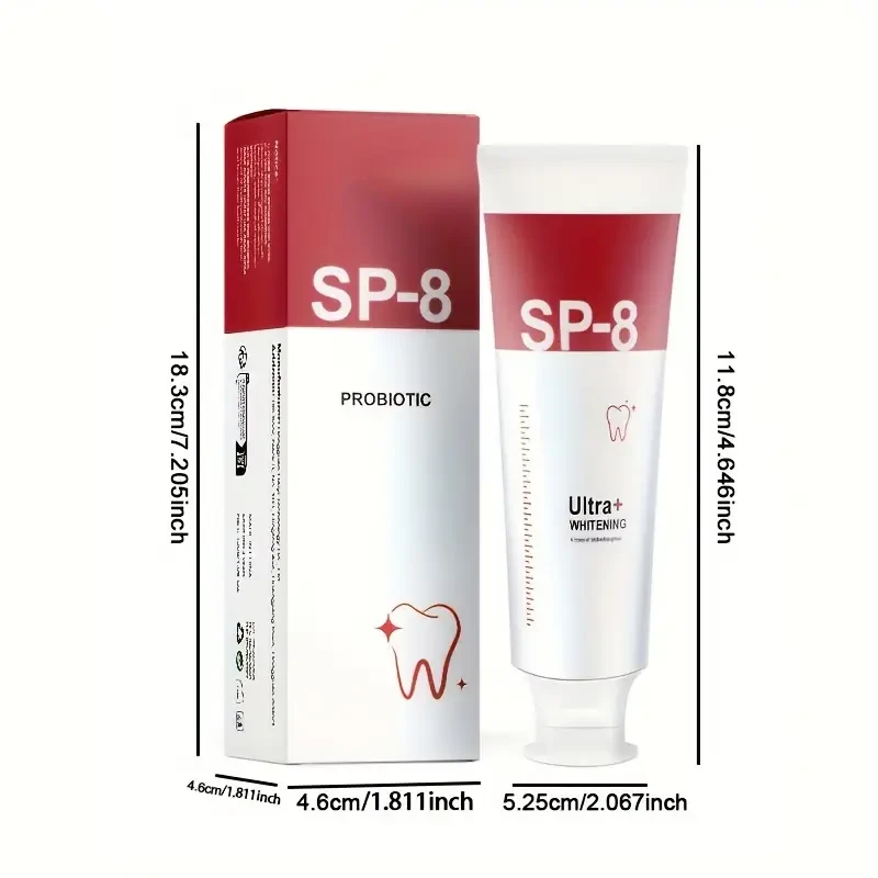 SP-8 Probiotic Ultra+ Whitening Toothpaste