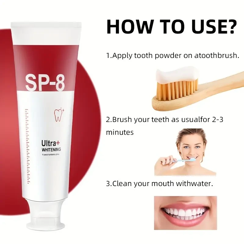 SP-8 Probiotic Ultra+ Whitening Toothpaste