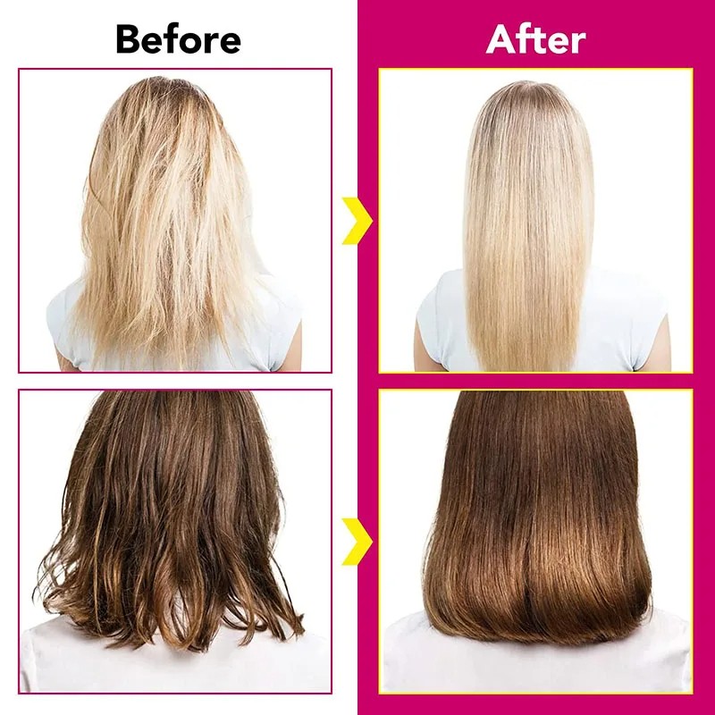 Protein Correcting Hair Straightener Cream  Silk & Gloss for Frizz-Free, Nourished Hair