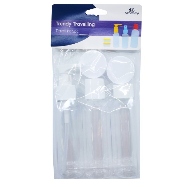 5 Piece Travel Set  - Homeliving