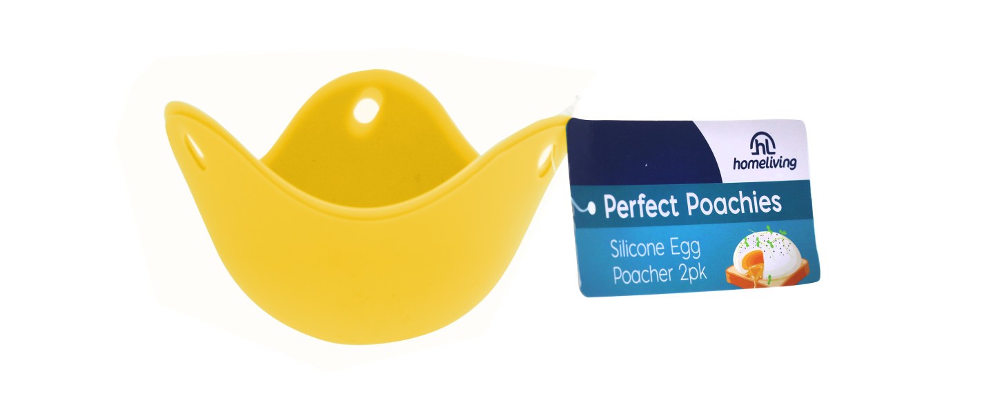 Silicone Egg Poacher - 2 pack - Homeliving