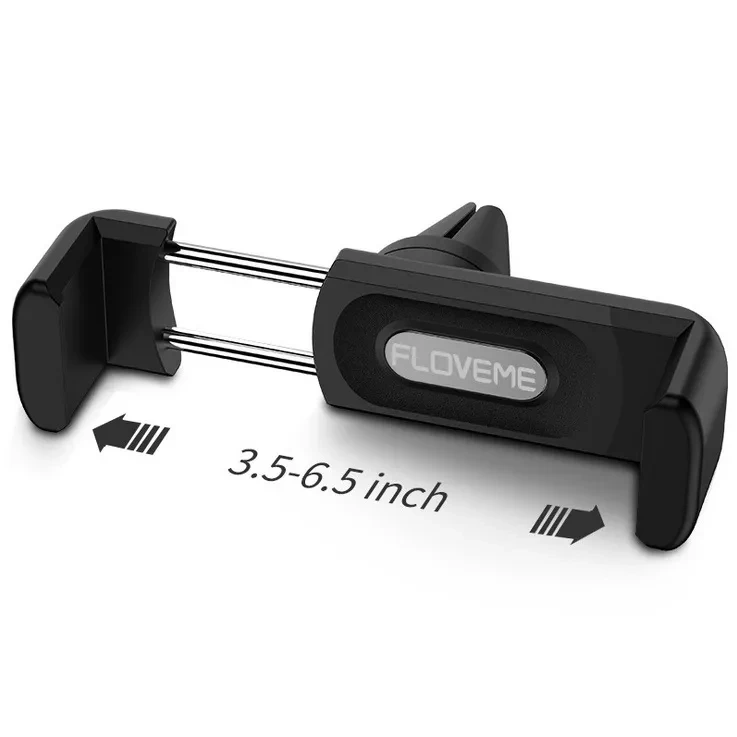 Floveme Floveme Air Outlet Clip Cross-Border Supply Air Outlet Bracket Car Phone Holder Wholesale