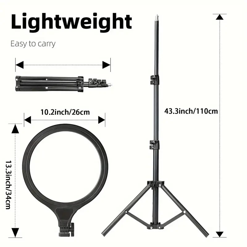 [ZOMEI LED Ring Light] ZOMEI 43.3-inch LED Ring Light