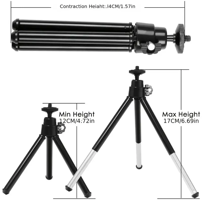 Filling LampBlack Two-section Adjustable Bracket