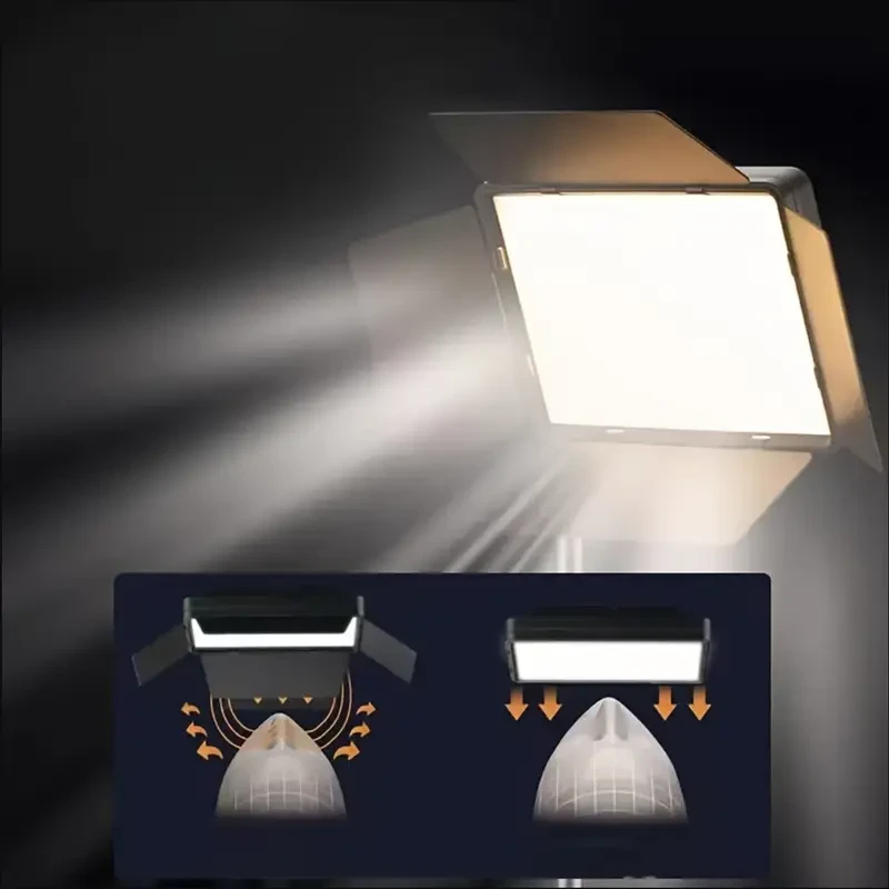 1pc LAQIUIUE 10-Inch LED Square Ring Light