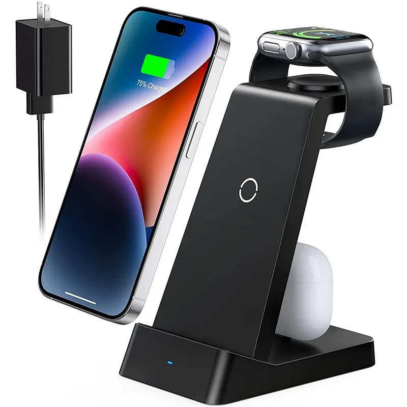 Wireless Charger Three-in-one Desktop 18W Charger