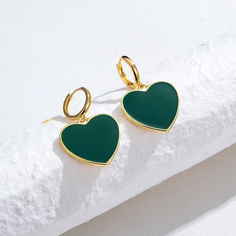 Earrings Frosted Shell Beads Solid Color