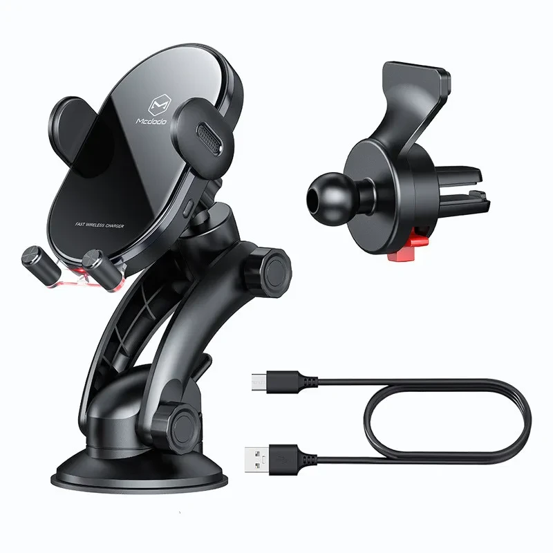 Car Wireless Charging Car Phone Holder Smart Induction Air Outlet Navigation Bracket