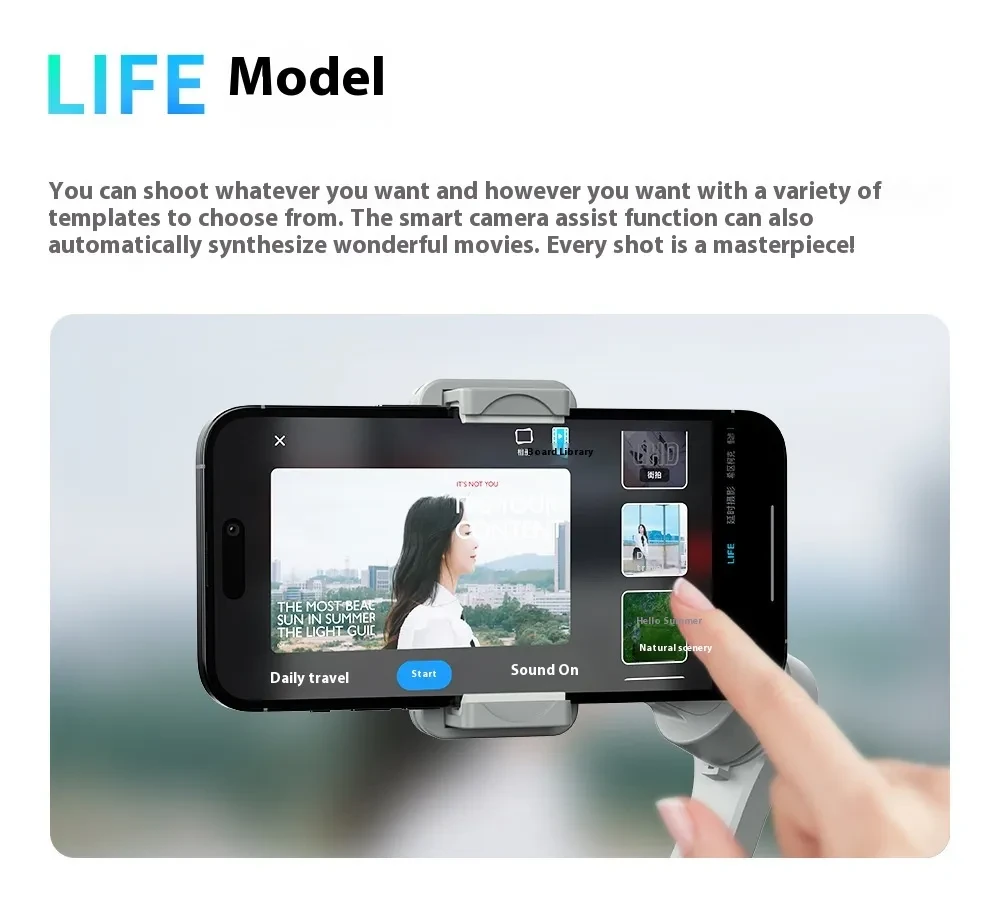 Portable Home Folding Intelligent Gimbal