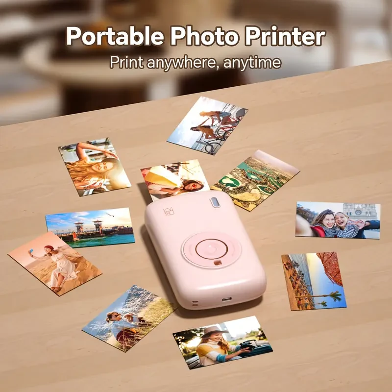 HPRT Photo Printer, 2x3 Micro Portable Color Photo Printer