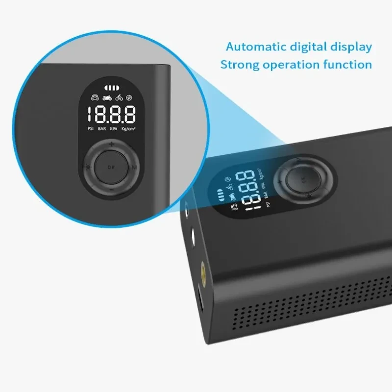 Portable Vehicle-mounted Multifunctional Tire Pump