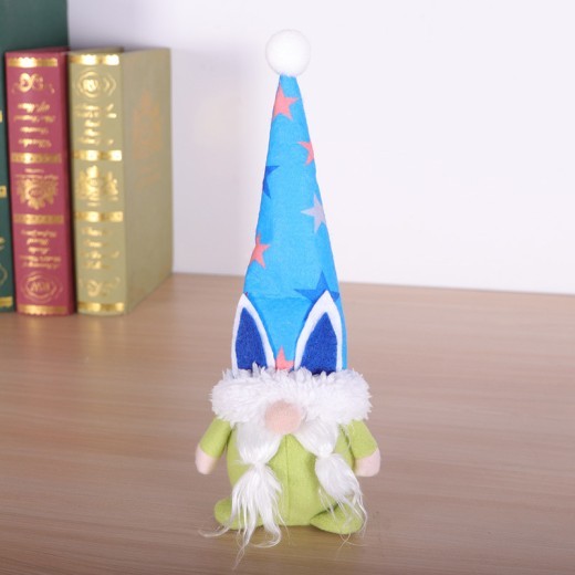 Easter Decorative Creative Faceless Standing Posture Pointed Hat Rabbit Doll Ornaments