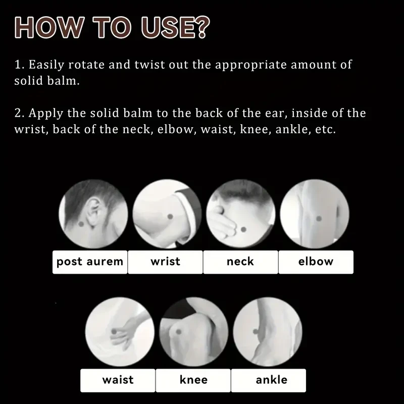 Sandalwood Solid Perfume Stick for Men