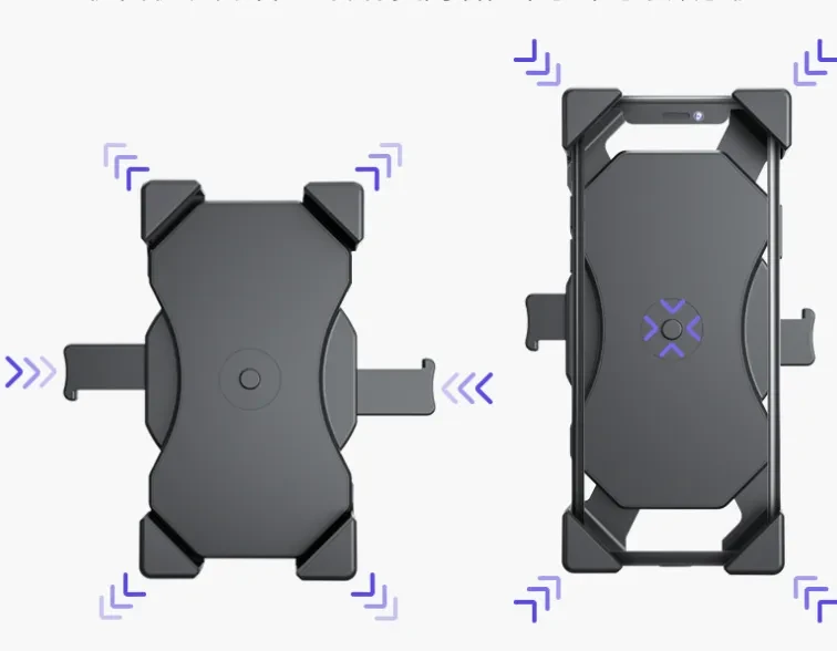 Quick Installation Of Electric Car Bracket, Anti-shake Motorcycle Mobile Phone Bracket