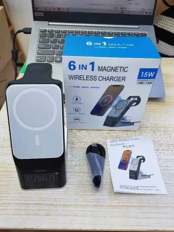 Six-in-one Multifunctional Wireless Charger