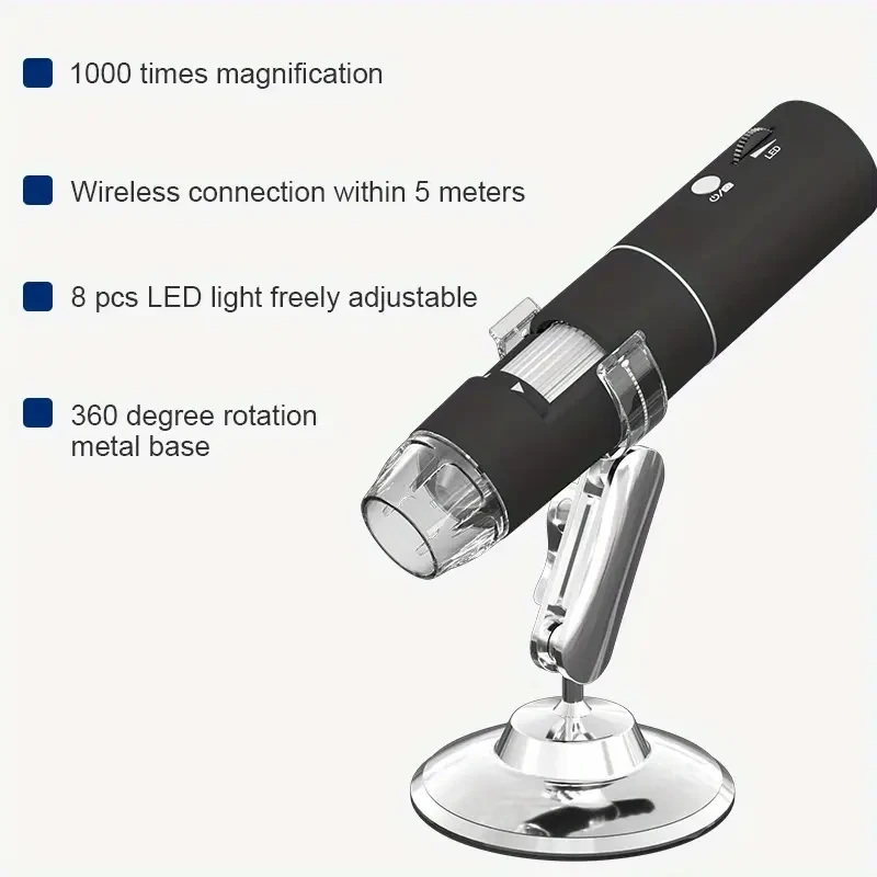 INSKAM 1000X High-Definition Portable Digital Microscope