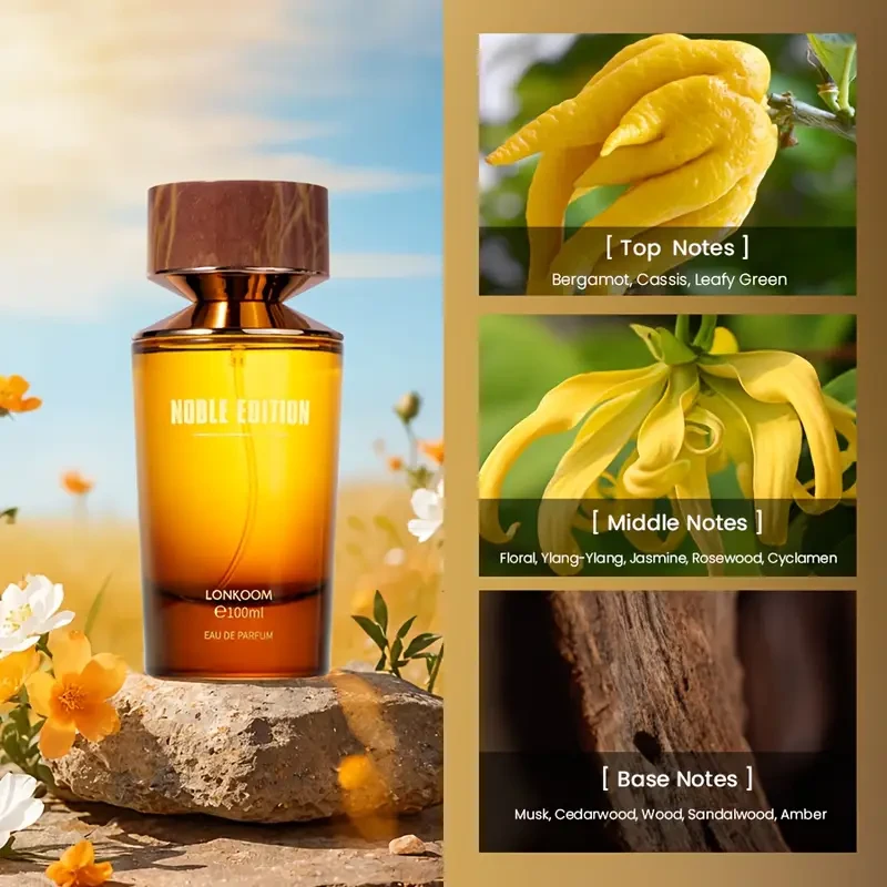 LONKOOM Luxury Golden Edition Men's Cologne