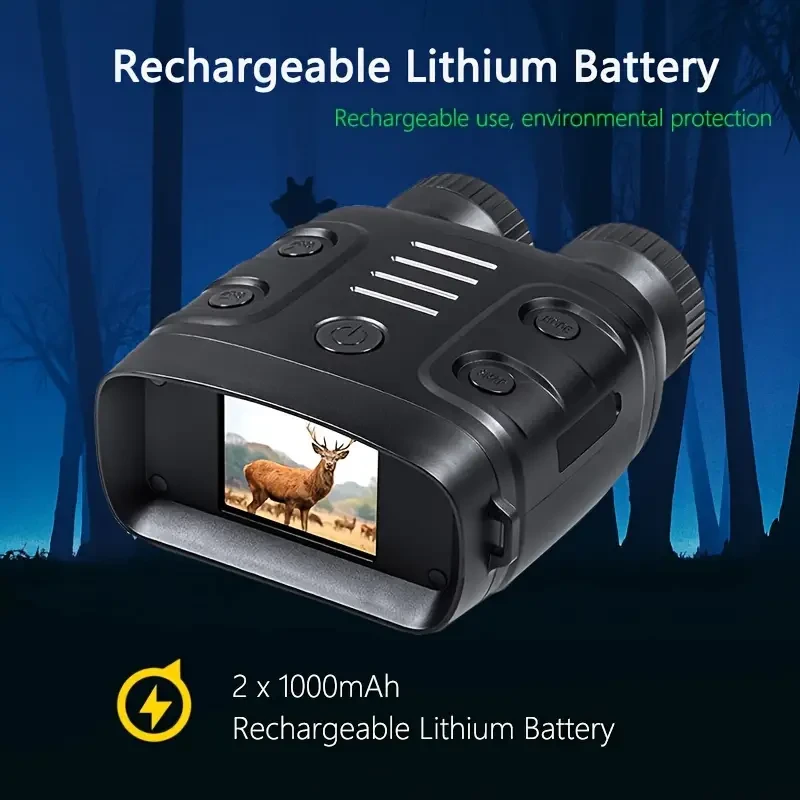 WEIKELI Night Vision Binoculars with 10X Digital Zoom