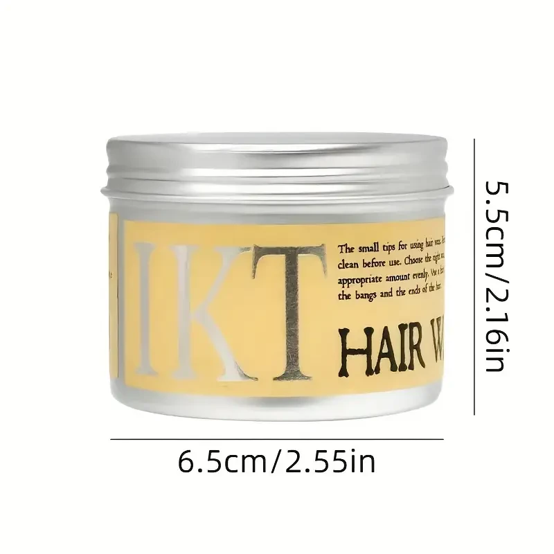 KT Hair Wax, 4.58oz - Edge Control & Frizz Treatment