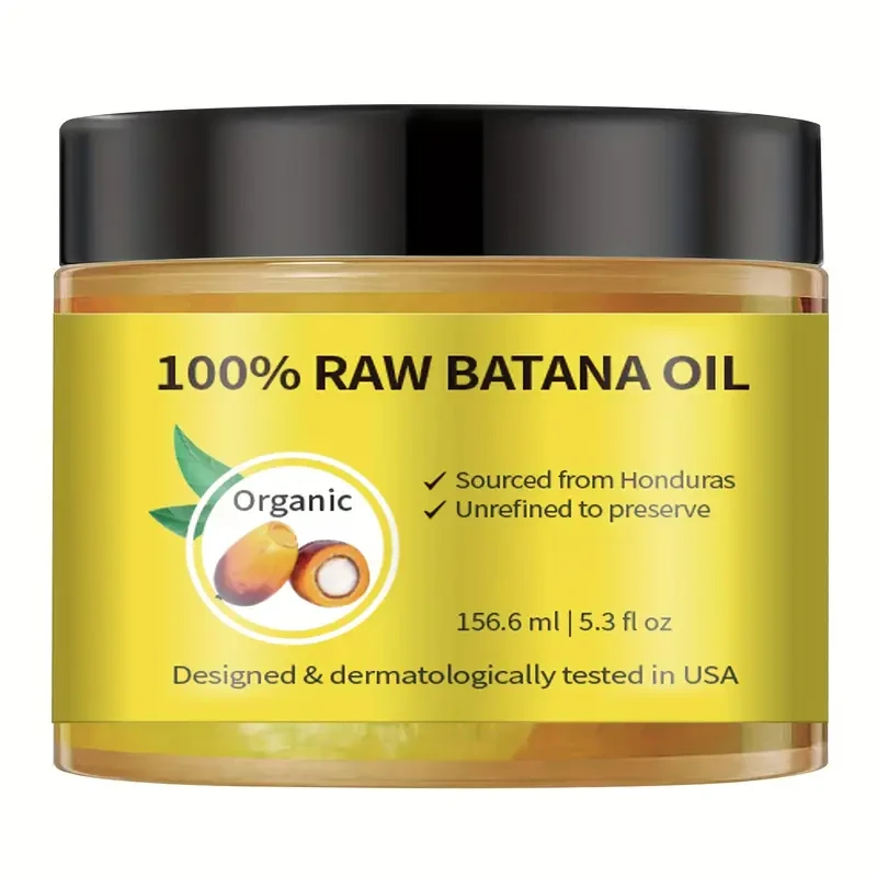 Dr. Sebi Raw Batana Oil, Unrefined Batana Oil Hair Treatment