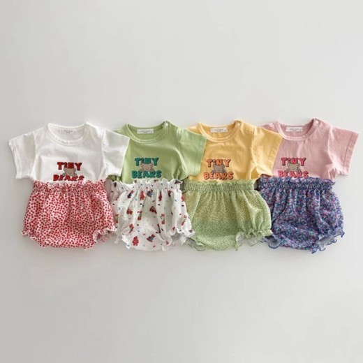 Baby Short Sleeve T-shirt Summer Thin