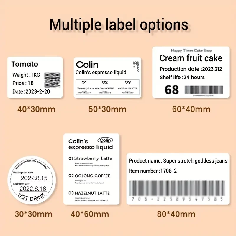 ORICO 3-Inch Portable Label Printer