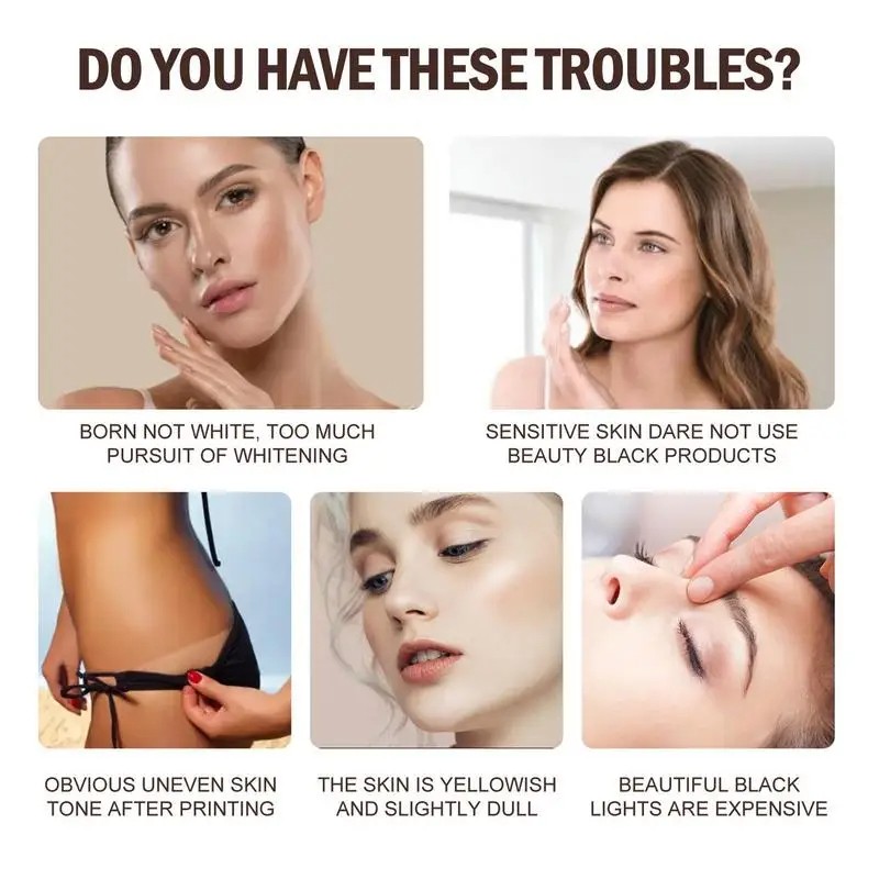 50g Tanning Accelerator Cream Intensive Brown Tanning Gel, Self-Tanning Lotion