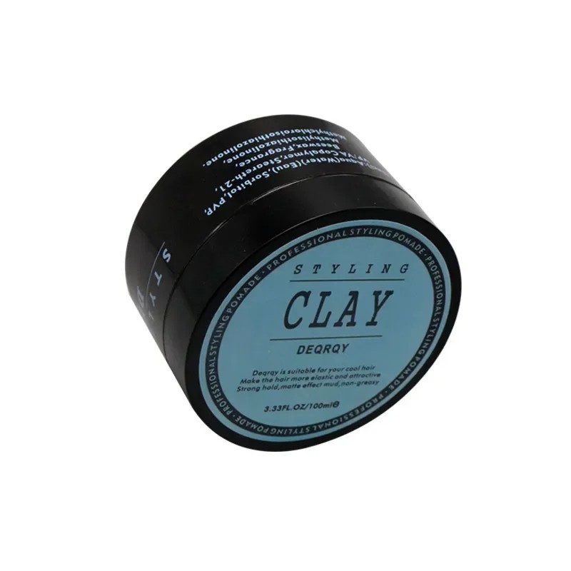Fashion Matte Finished Hair Styling Clay High Strong Hold, Low Shine Wax for Men, Daily Use