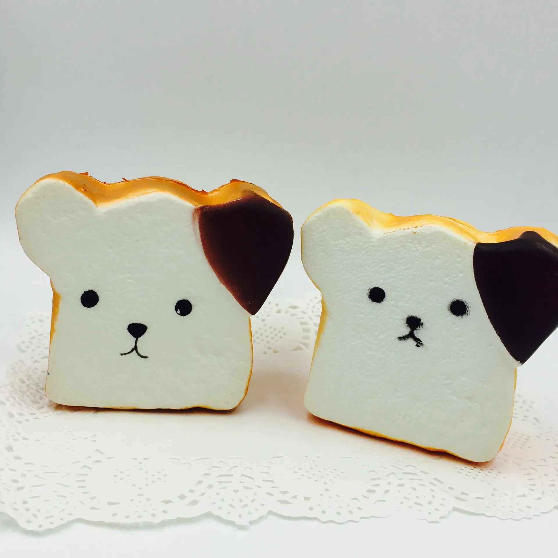 Simulation Toast Bread PU Decompression Toy