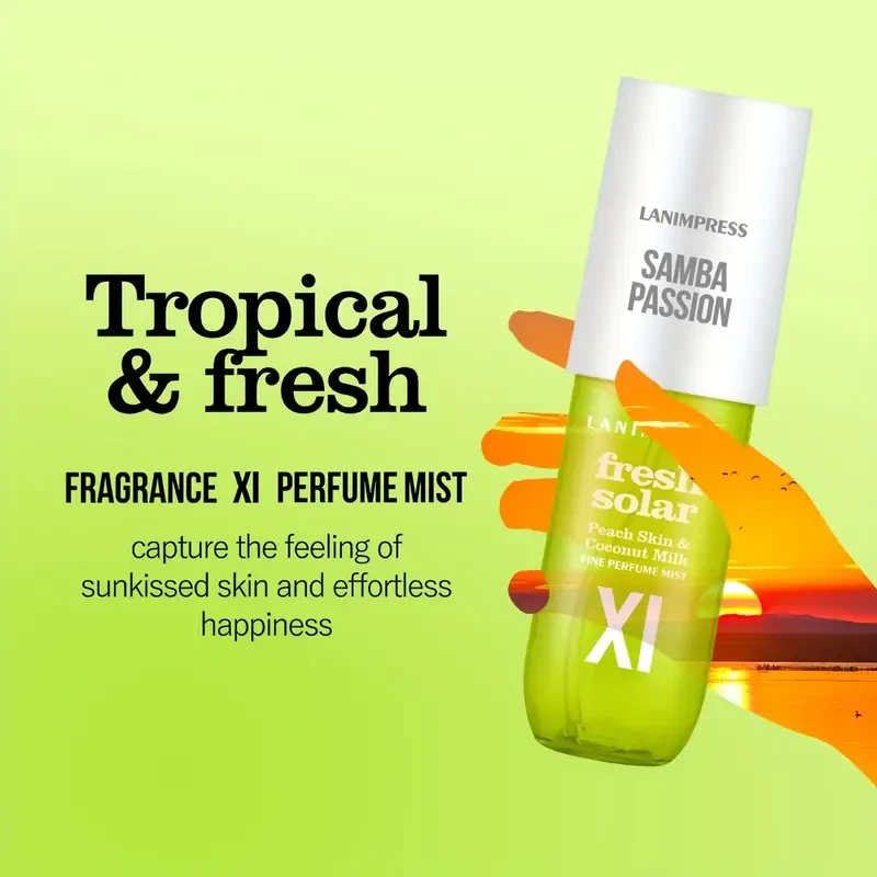 Laninpress Samba Passion Fresh Solar Fragrance Mist