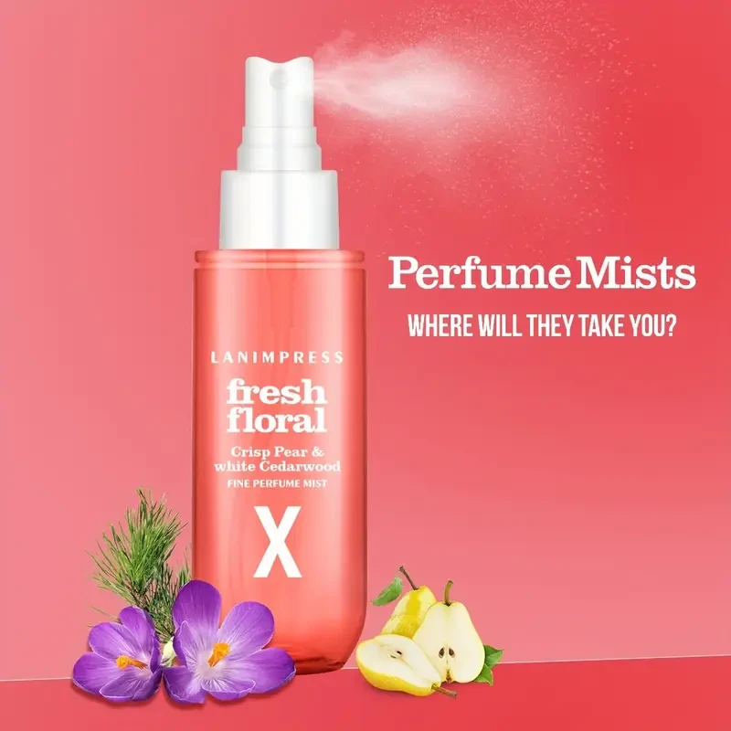 SAMBA PASSION Fresh Floral Delight - Paraben-Free, Crisp Pear & White Cedarwood Scented