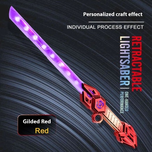 Cool Telescopic Laser Sword Light Stick