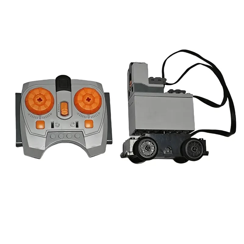 12pcs Technic Train Motor Kit, Complete Power Function Set, Science and Technology Motor Kit for Trains