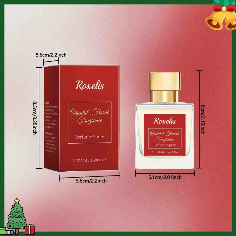 ROXELIS 50ml Oriental Floral Perfume Spray