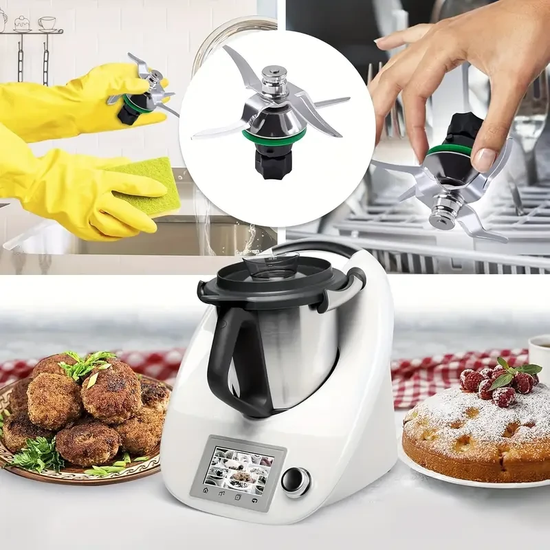 Stainless Steel Replacement Blade for Thermomix TM5 & TM6