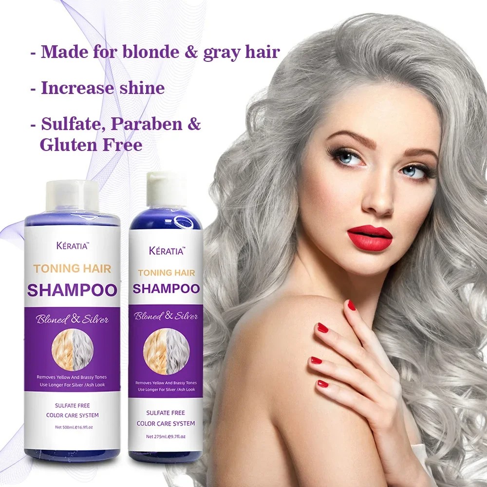 Anti-Color Silver Bleached Protecting Color Lock Shampoo