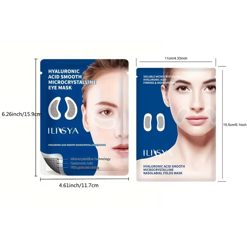 ILISYA Hyaluronic Acid Eye Mask Set