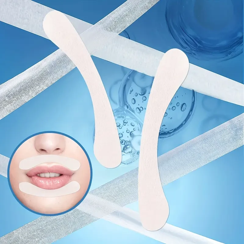 10 Bags Hyaluronic Acid Lip Wrinkle Patches for Women