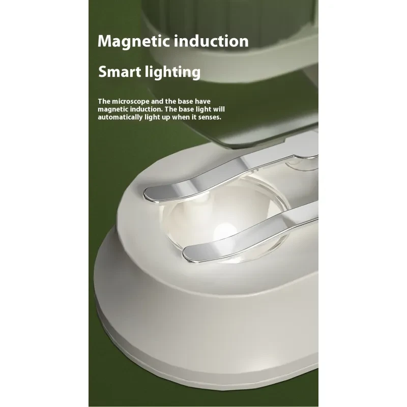 Children's HD Portable Scientific Experiment Handheld Microscope