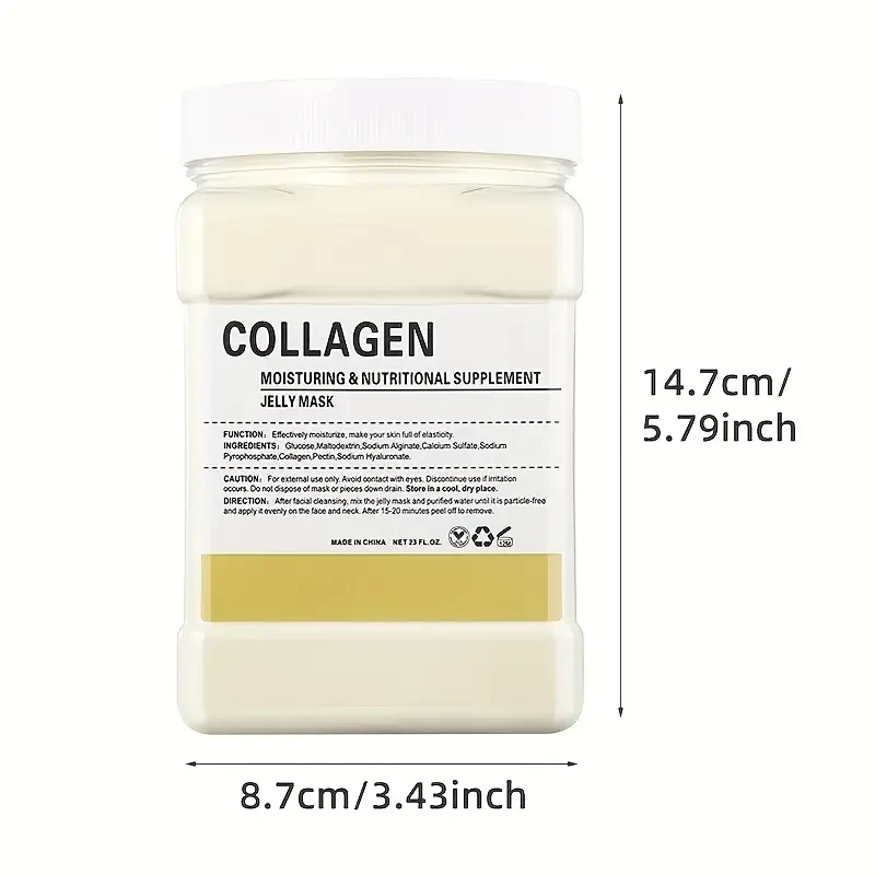 650g AODEOCARE Collagen Jelly Mask Powder