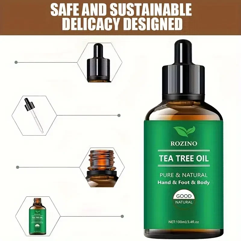 ROZINO Tea Tree Essential Oil