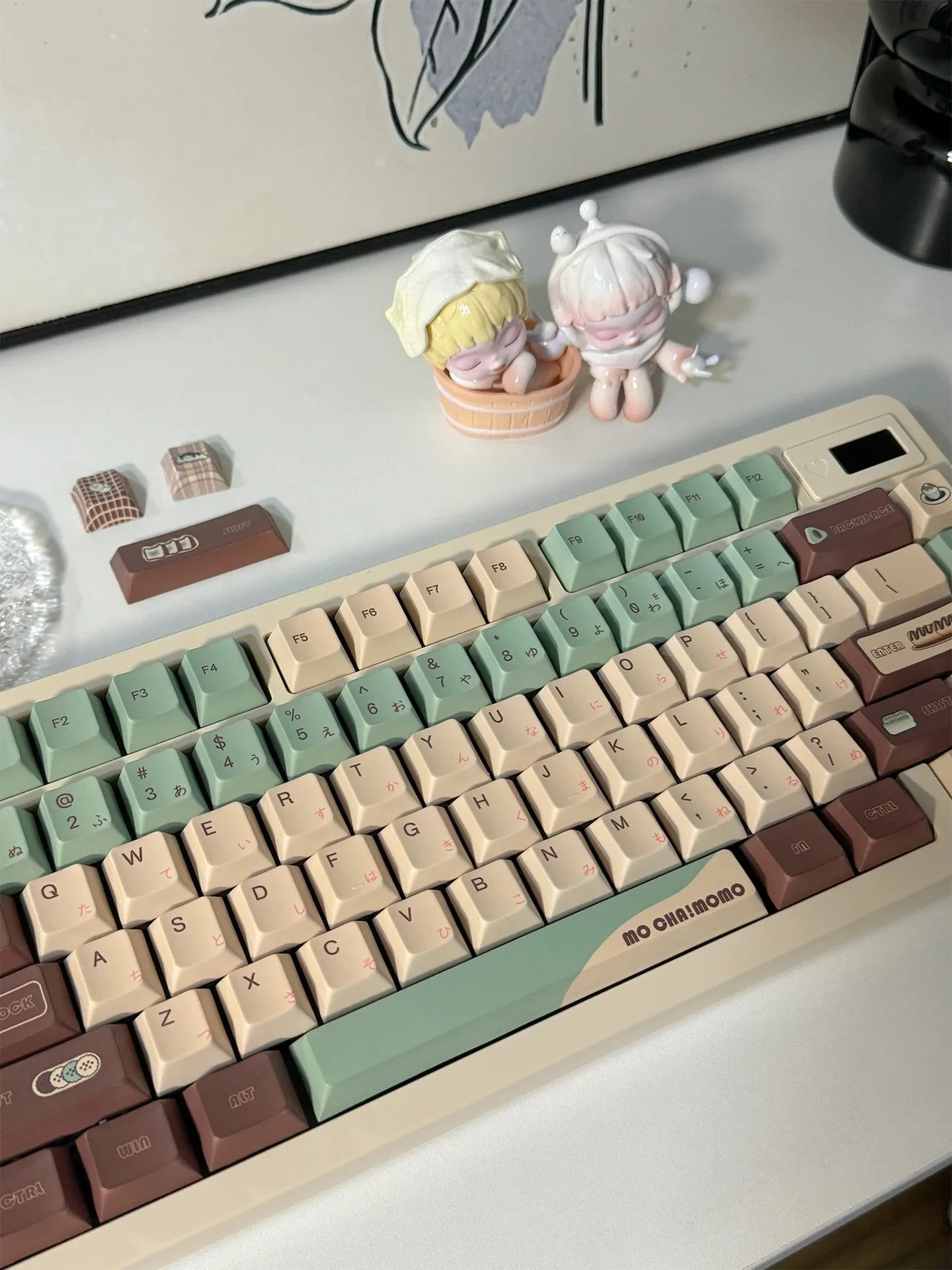 Craft Key CAP Adaptive Cross Satellite Shaft Mechanical Keyboard