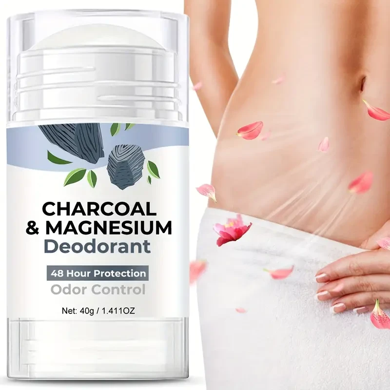 Charcoal & Magnesium Deodorant Stick